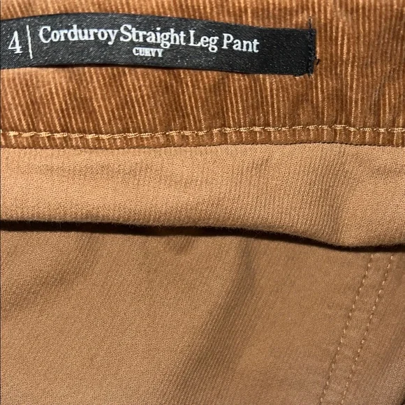 Talbots Corduroy Straight Leg Pant - Picture 10 of 14